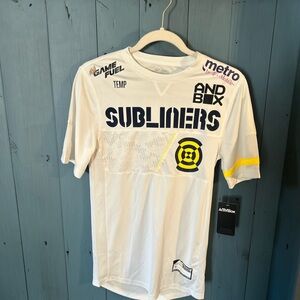 NWT Subliners White and Yellow Men's Jersey | Size XS
